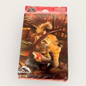 Vintage Hallmark Expressions Cat Note Cards 12 Cards 4 Each Of 3 Designs Blank